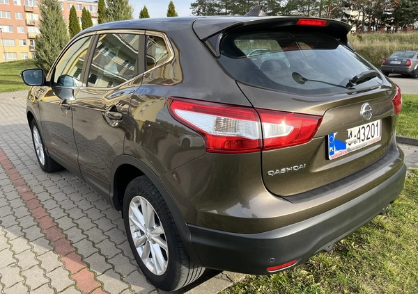 Nissan Qashqai cena 48800 przebieg: 102112, rok produkcji 2014 z Kętrzyn małe 704